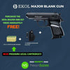 EKOL MAJOR BLANK GUN + 10 BLANKS + HOLSTER - NeonSales South Africa