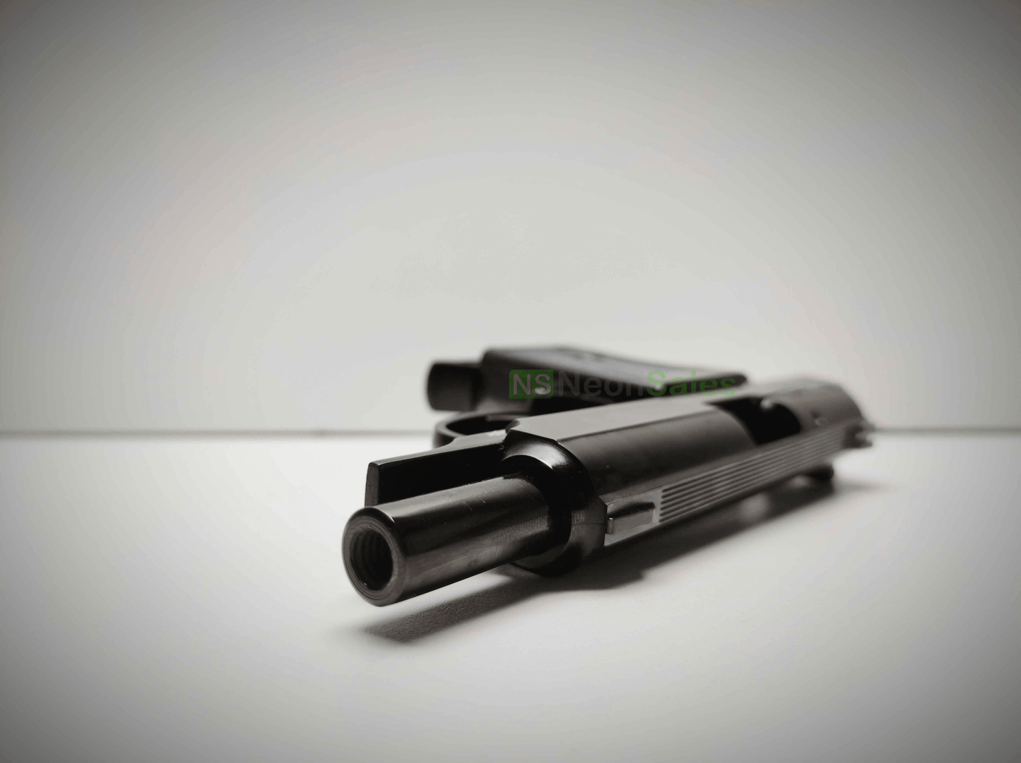 EKOL MAJOR (PM REPLICA) COMPACT BLANK GUN - BLUED - NeonSales {{ shop.shopifyCountryName }}