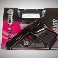 EKOL MAJOR (PM REPLICA) COMPACT BLANK GUN - BLUED - NeonSales {{ shop.shopifyCountryName }}