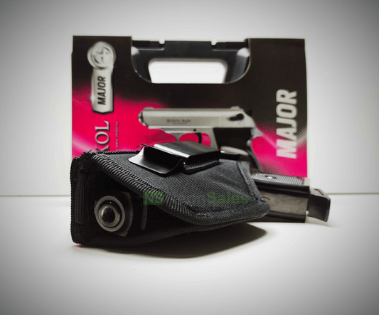 EKOL MAJOR (PM REPLICA) COMPACT BLANK GUN - BLUED - NeonSales {{ shop.shopifyCountryName }}