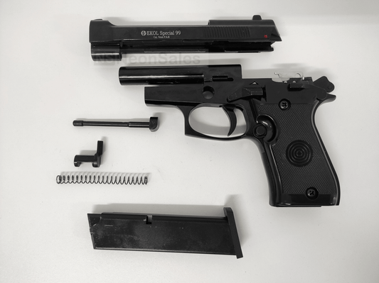 EKOL VOLTRAN SPECIAL99 CLASSIC BLANK GUN - BLACK - NeonSales {{ shop.shopifyCountryName }}