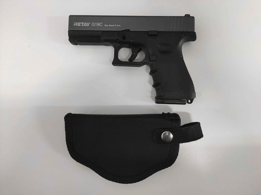 EL PASO CORDURA CLIP-ON W/ STRAP (IWB) - MED RAIL - NeonSales {{ shop.shopifyCountryName }}