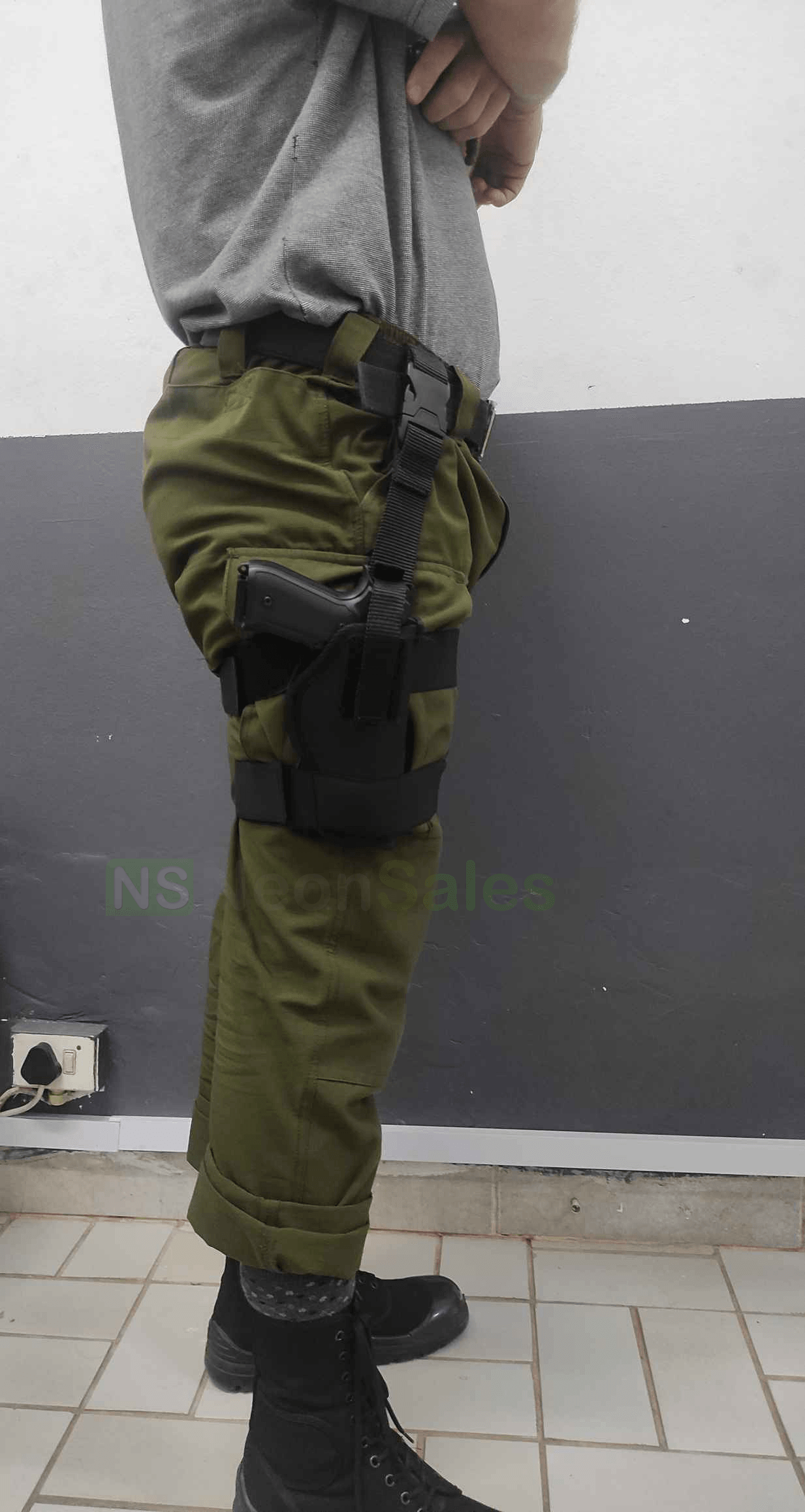 EL PASO CORDURA COMBAT DROPLEG (OWB) - LARGE AUTO - NeonSales {{ shop.shopifyCountryName }}