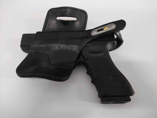 EL PASO HARD LEATHER BIKINI HOLSTER, GLOCK 17/19 - NeonSales {{ shop.shopifyCountryName }}