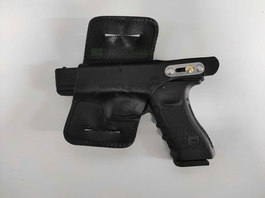 EL PASO HARD LEATHER BIKINI HOLSTER, GLOCK 17/19 - NeonSales {{ shop.shopifyCountryName }}