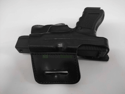 EL PASO HARD LEATHER BIKINI HOLSTER, GLOCK 17/19 - NeonSales {{ shop.shopifyCountryName }}