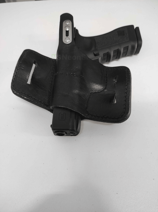 EL PASO HARD LEATHER BIKINI HOLSTER, GLOCK 17/19 - NeonSales {{ shop.shopifyCountryName }}