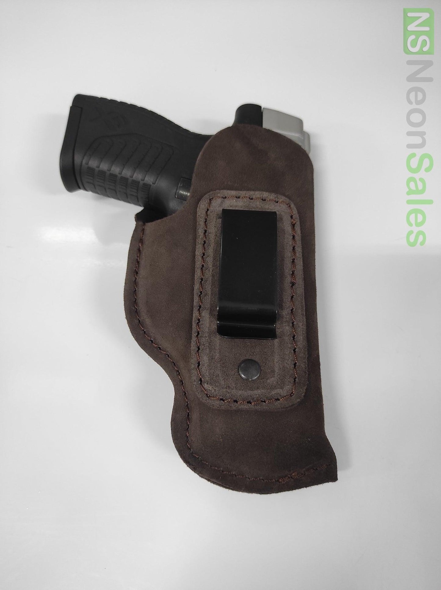 EL PASO SUEDE CLIP-ON (IWB) - MEDIUM RAIL - NeonSales {{ shop.shopifyCountryName }}