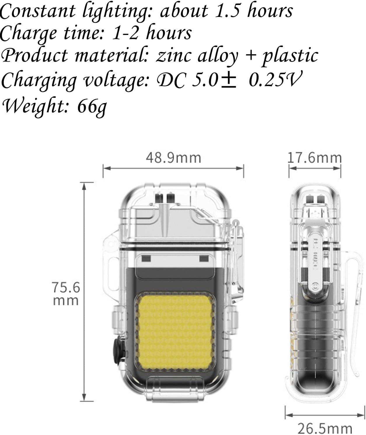 ELECTRICAL LIGHTER BLACK & SILVER ZC-169 - NeonSales South Africa