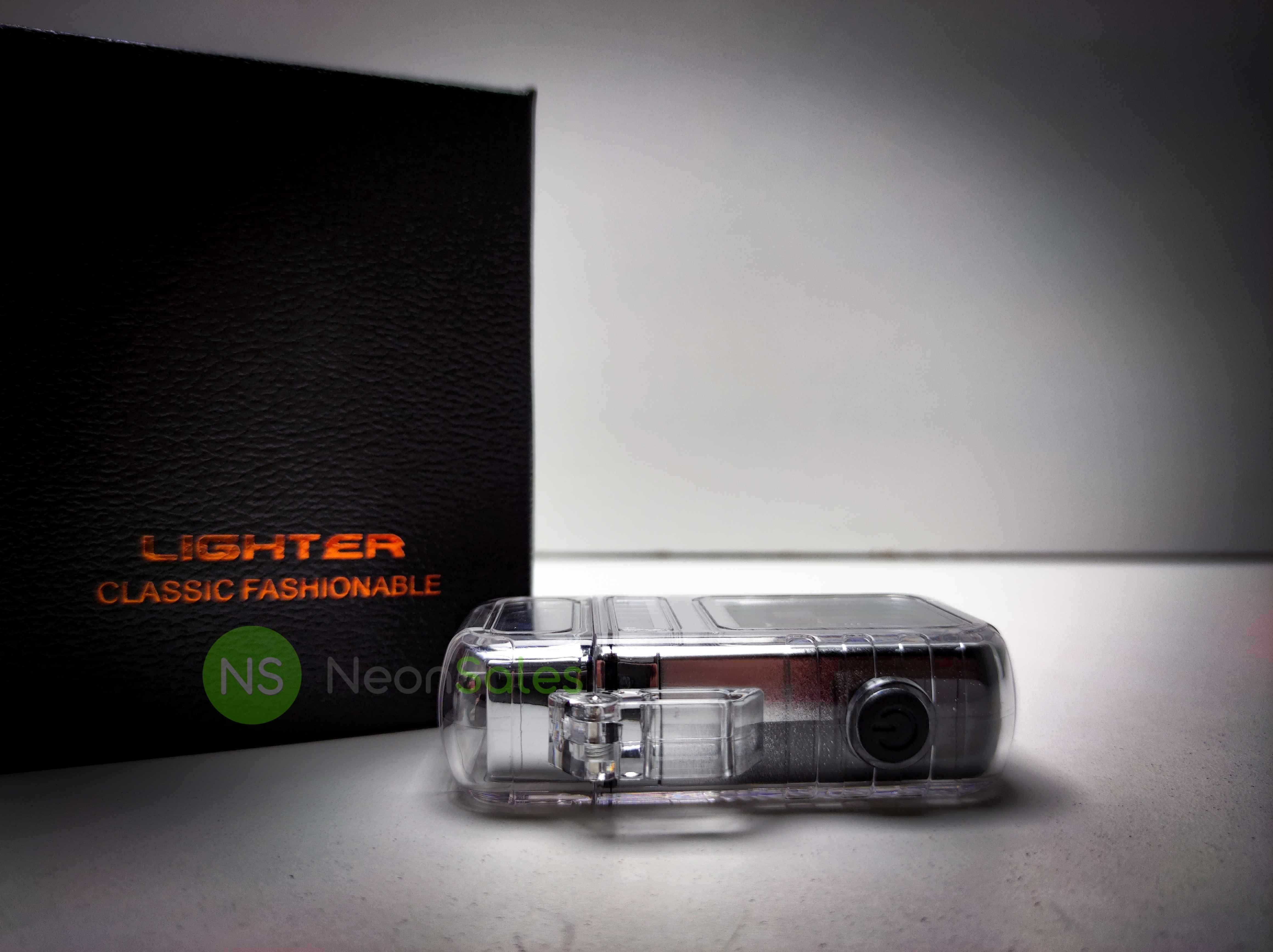 ELECTRICAL LIGHTER BLACK ZC-169 - NeonSales {{ shop.shopifyCountryName }}