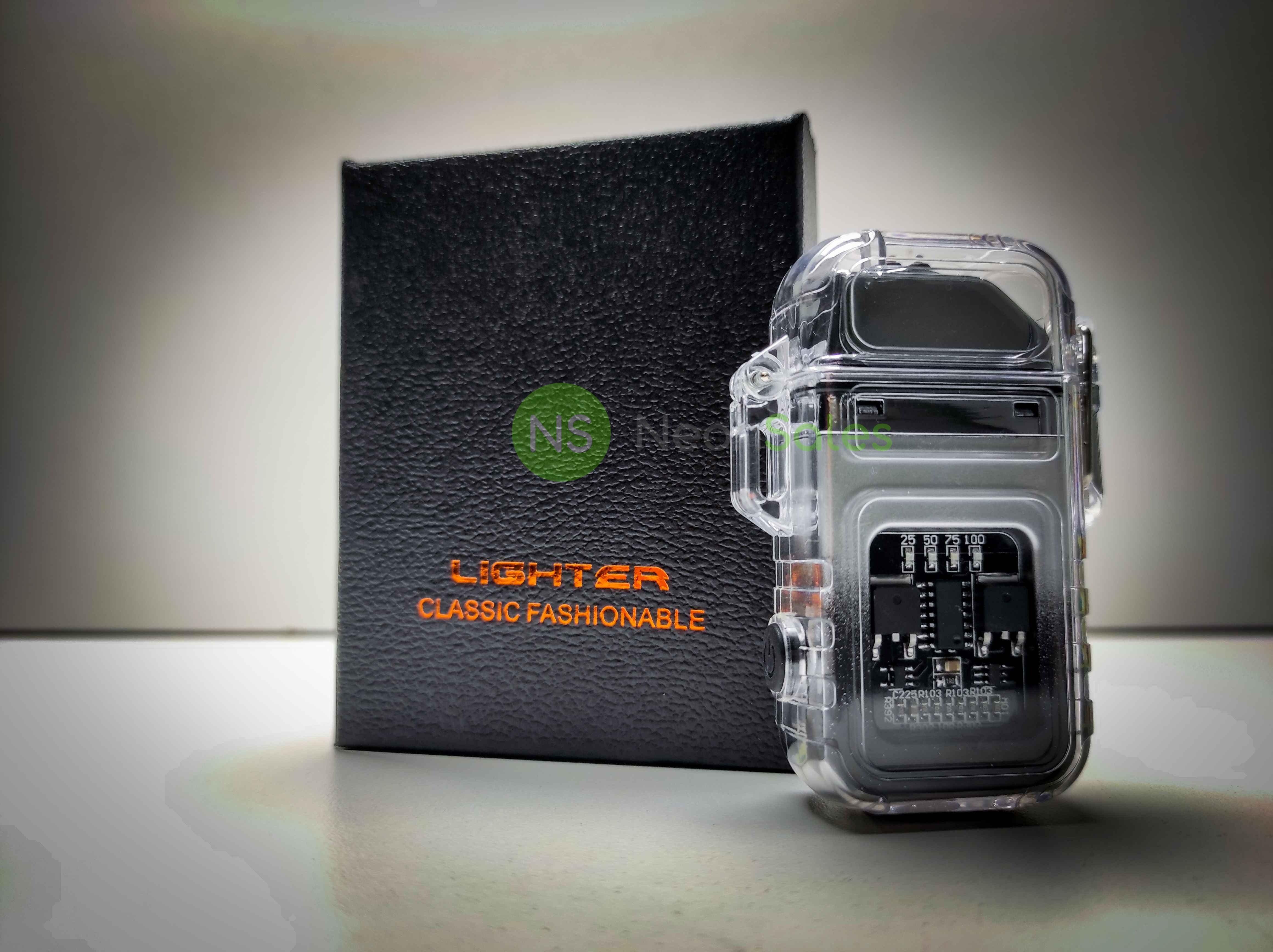 ELECTRICAL LIGHTER BLACK ZC-169 - NeonSales {{ shop.shopifyCountryName }}