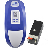 ET DC BLUE DIGITAL HEAD MECHANISM 24V - representative head and battery