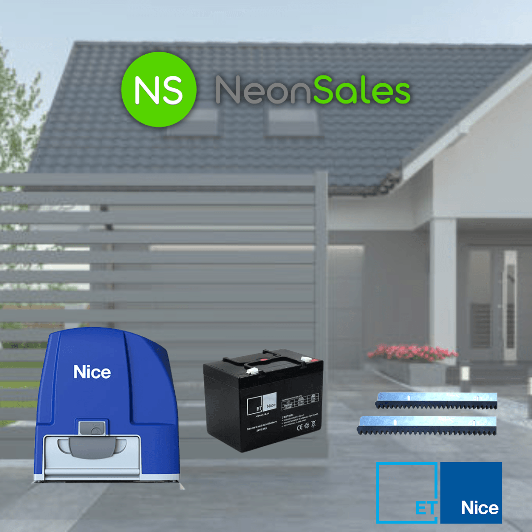 ET DRIVE 1000 ACDC GATE MOTOR W/ NYLON RACKS - NeonSales {{ shop.shopifyCountryName }}