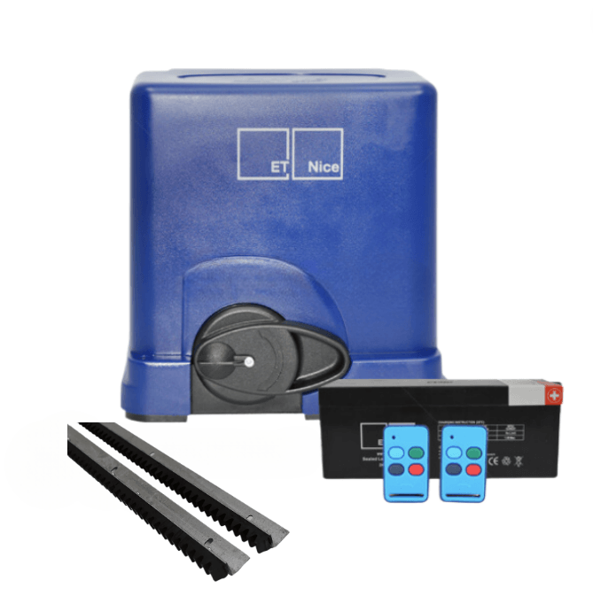 ET DRIVE 300 GATE MOTOR KIT W/ STEEL RACKS - NeonSales {{ shop.shopifyCountryName }}