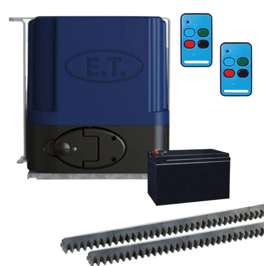 ET DRIVE 500 ON PLATE GATE MOTOR KIT W/ STEEL RACK - NeonSales {{ shop.shopifyCountryName }}