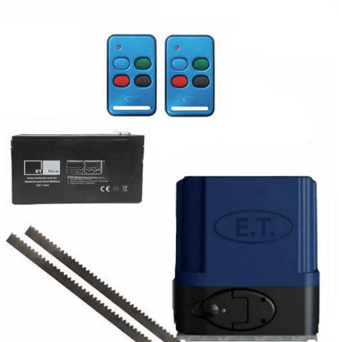 ET DRIVE 600 ACDC GATE MOTOR W/ STEEL RACKS - NeonSales {{ shop.shopifyCountryName }}