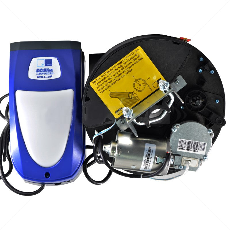 ET Nice DC Blue Advanced roll-up garage door motor