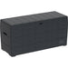 Cosmoplast Cedargrain 270L Deck Box, Blue
