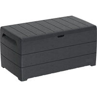 Cosmoplast Cedargrain 416L Deck Box, Dark Brown