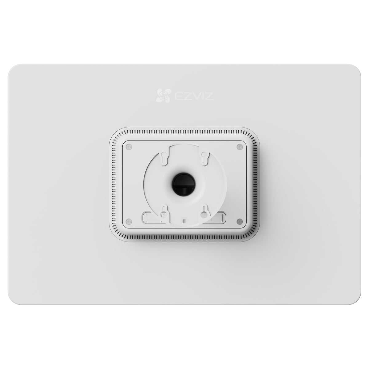 Back of the EZVIZ 24W solar panel with built-in battery