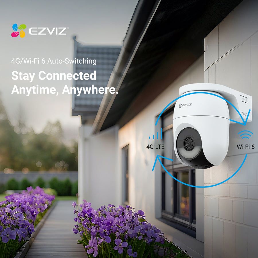 EZVIZ CB8 LITE 4G/WIFI SMART OUTDOOR CAMERA KIT