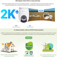 EZVIZ CB8 LITE 4G/WIFI SMART OUTDOOR CAMERA KIT