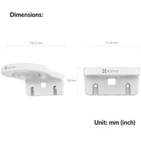 EZVIZ C6N WIFI 4MP CAMERA WITH BRACKET - NeonSales {{ shop.shopifyCountryName }}