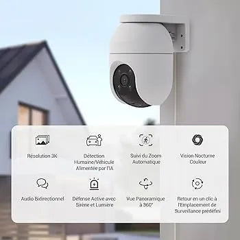 EZVIZ C8C 2K PTZ SMART OUTDOOR CAMERA - NeonSales {{ shop.shopifyCountryName }}