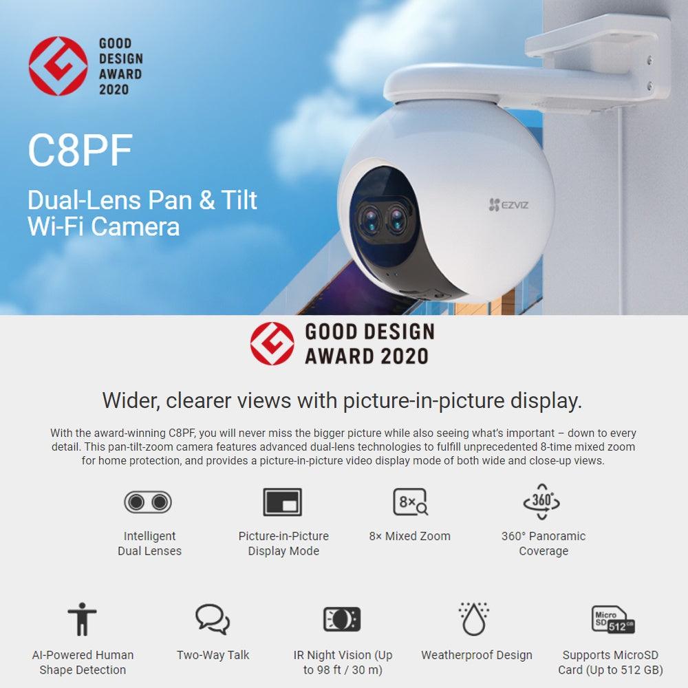 EZVIZ C8PF 2MP OUTDOOR SMART HOME CAMERA - NeonSales {{ shop.shopifyCountryName }}