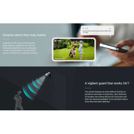 EZVIZ CB3 SMART HOME BATTERY OUTDOOR CAMERA CS-CB3 - NeonSales {{ shop.shopifyCountryName }}