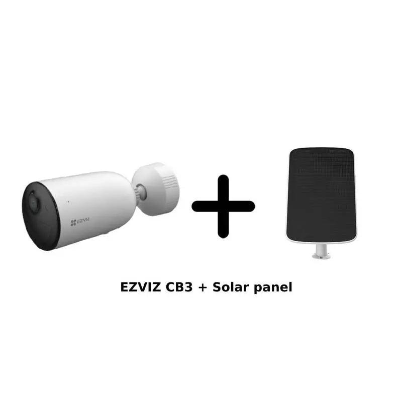 EZVIZ CB3 SMART HOME OUTDOOR CAMERA W/ SOLAR PANEL - NeonSales {{ shop.shopifyCountryName }}