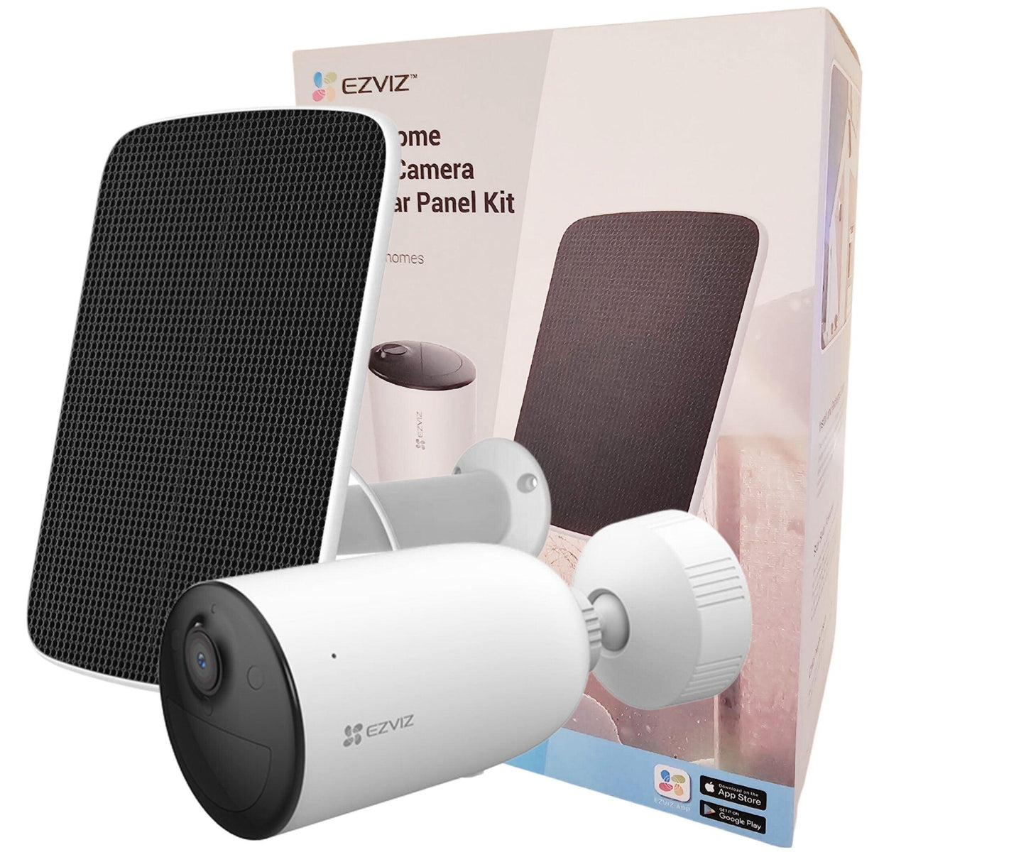 EZVIZ CB3 SMART HOME OUTDOOR CAMERA W/ SOLAR PANEL - NeonSales {{ shop.shopifyCountryName }}