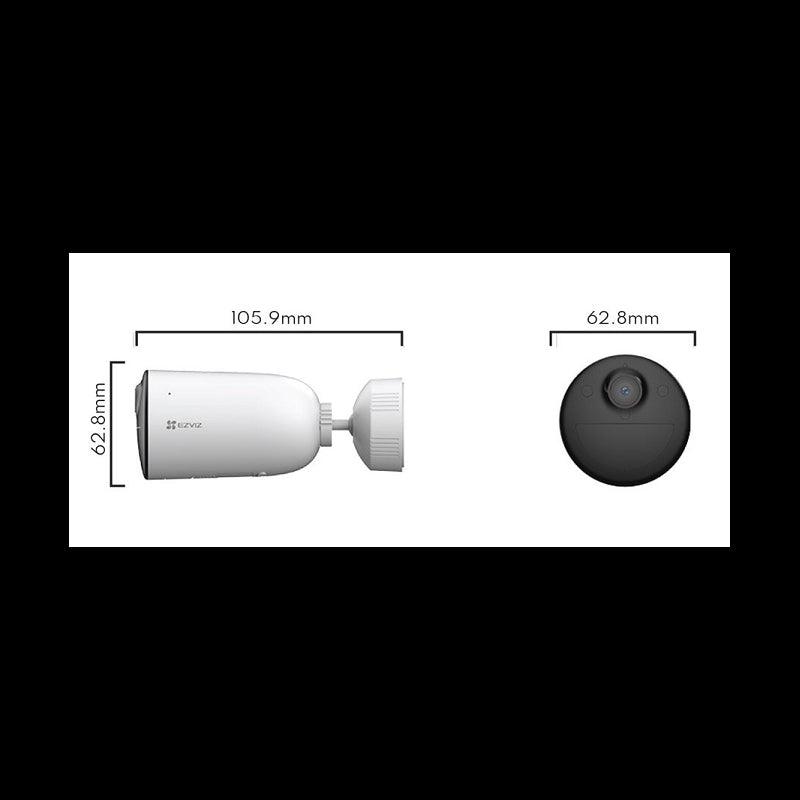 EZVIZ CB3 SMART HOME OUTDOOR CAMERA W/ SOLAR PANEL - NeonSales {{ shop.shopifyCountryName }}