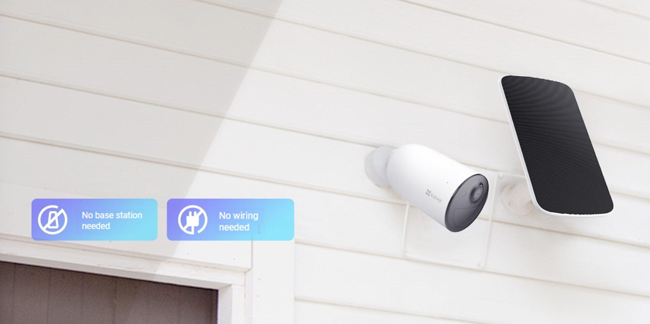 EZVIZ CB3 SMART HOME OUTDOOR CAMERA W/ SOLAR PANEL - NeonSales {{ shop.shopifyCountryName }}