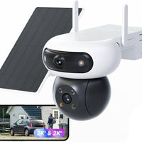 EZVIZ CS-CB90X/SP-R100 dual-lens 4G camera kit with solar panel
