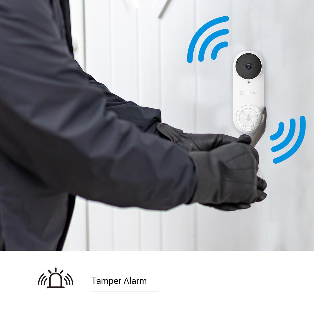 EZVIZ DB2 PRO WIRELESS 5MP VIDEO DOORBELL +2K - NeonSales {{ shop.shopifyCountryName }}