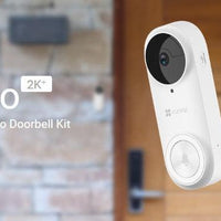 EZVIZ DB2 PRO WIRELESS 5MP VIDEO DOORBELL +2K - NeonSales {{ shop.shopifyCountryName }}