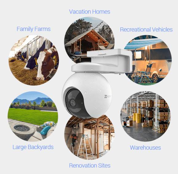 EZVIZ EB8 4G S/HOME CAMERA WITH SOLAR PANEL - NeonSales {{ shop.shopifyCountryName }}