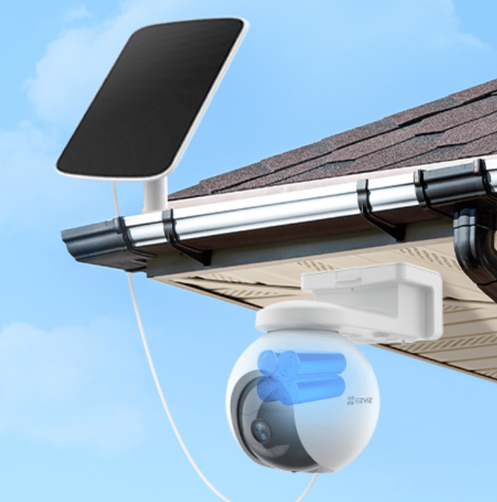 EZVIZ EB8 4G S/HOME CAMERA WITH SOLAR PANEL - NeonSales South Africa