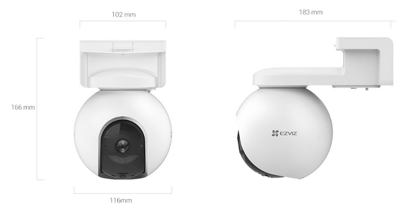 EZVIZ EB8 4G S/HOME CAMERA WITH SOLAR PANEL - NeonSales South Africa