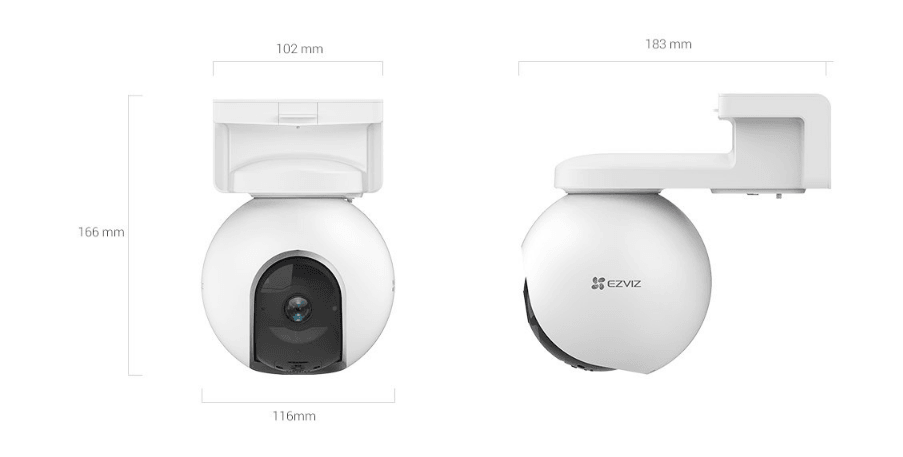 EZVIZ EB8 4G SMART HOME BATTERY CAMERA - NeonSales South Africa