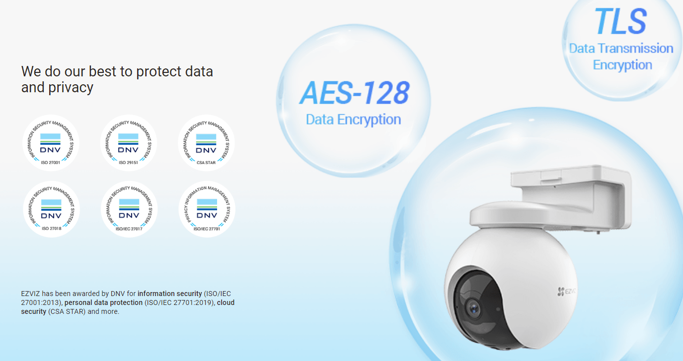 EZVIZ EB8 4G SMART HOME BATTERY CAMERA - NeonSales South Africa