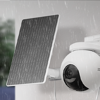 EZVIZ EB8 Pro 4G camera and solar panel installed outdoors