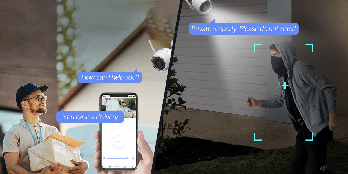 EZVIZ H3C 3MP 2K OUTDOOR SMART HOME CAMERA - NeonSales South Africa