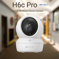 EZVIZ H6C PRO 2K+ 4MP SMART INDOOR CAMERA - NeonSales {{ shop.shopifyCountryName }}