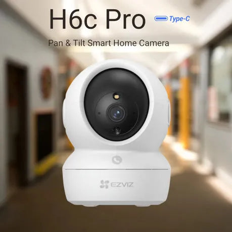 EZVIZ H6C PRO 2K+ 4MP SMART INDOOR CAMERA - NeonSales {{ shop.shopifyCountryName }}