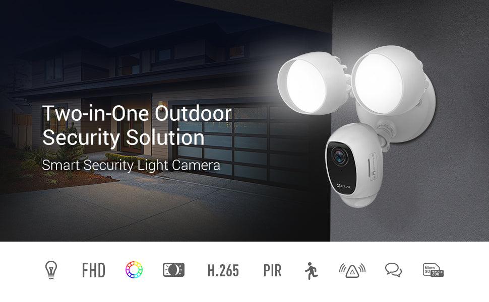 EZVIZ LC1C OUTDOOR SMART SECURITY LIGHT CAMERA - NeonSales South Africa