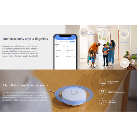 EZVIZ SMART HOME SENSOR KIT - NeonSales {{ shop.shopifyCountryName }}