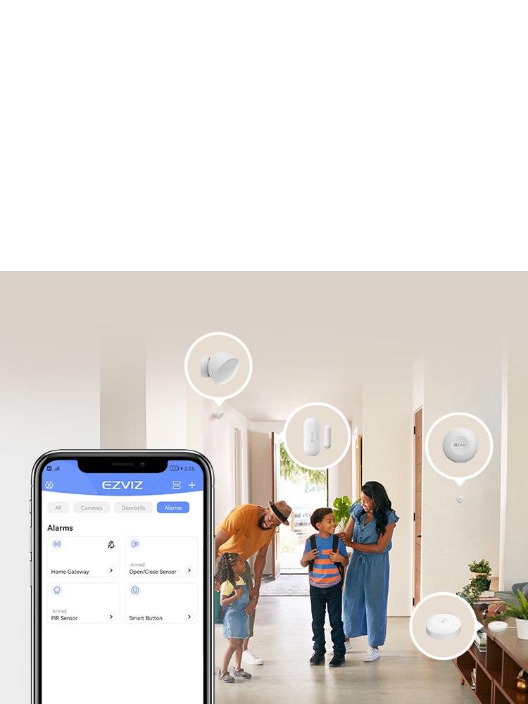 EZVIZ SMART HOME SENSOR KIT - NeonSales {{ shop.shopifyCountryName }}