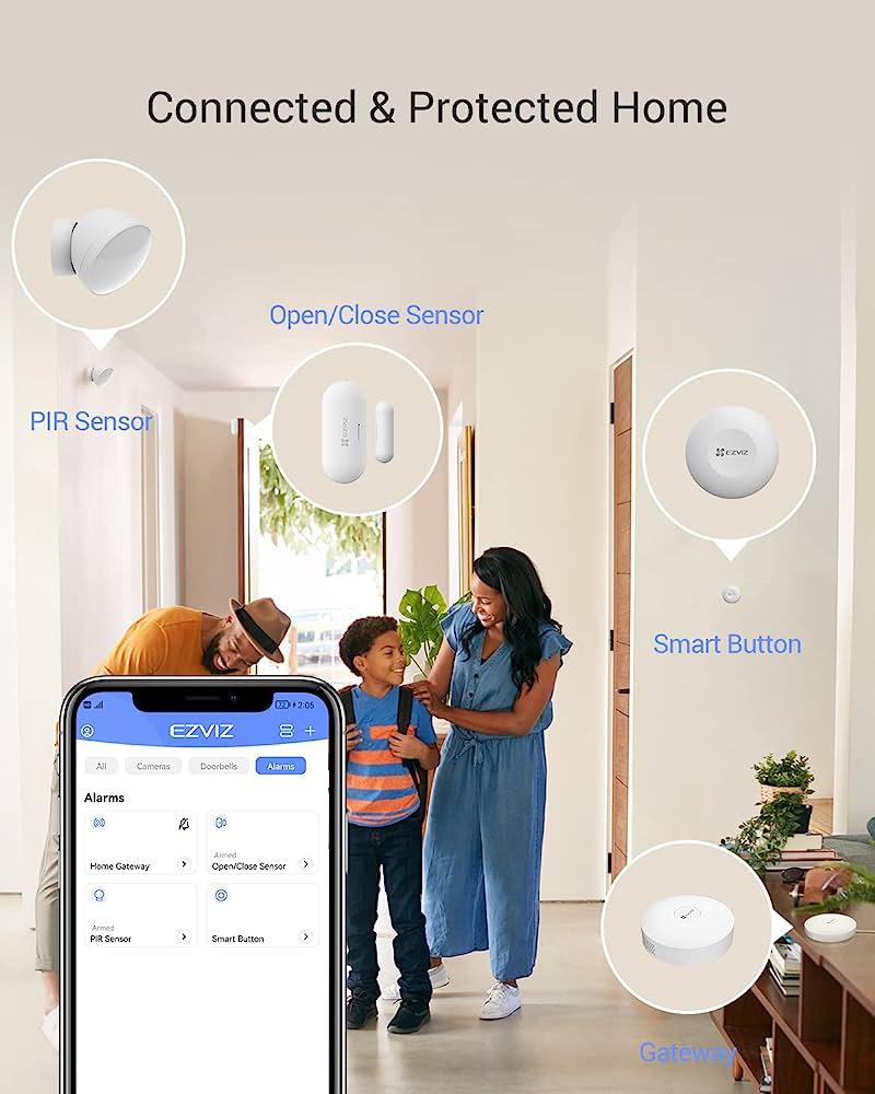 EZVIZ SMART HOME SENSOR KIT - NeonSales {{ shop.shopifyCountryName }}